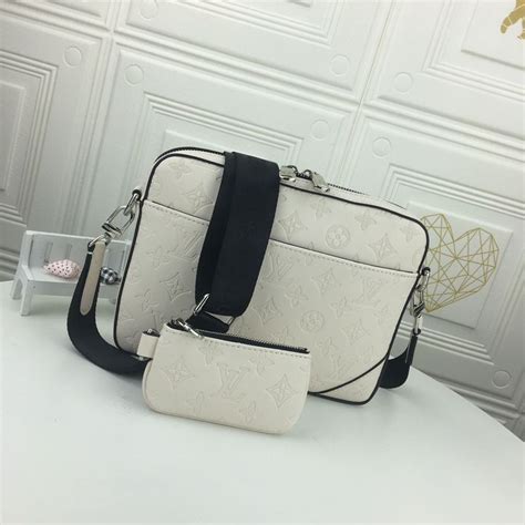 louis vuitton trio messenger white|louis vuitton trio backpack.